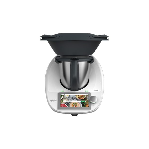 Coperchio Originale Vorwerk Per Thermomix TM31 - Ricambio Plastica Nera, Dimensioni 25,5x20,5x4,7 Cm - 6
