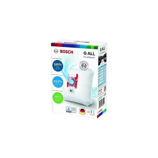 5 Sacchetti Per Aspirapolvere Bosch Powermax 1700W + Filtro - Modelli BBS6317/04, Compatibili Alta Qualità